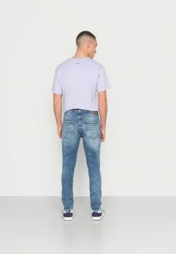 Only & Sons ONSDRAPER TAP WASHED - Jeans Tapered Fit - Blue Denim -Only & Sons shop c655450149ef4d17a8df25917218298d