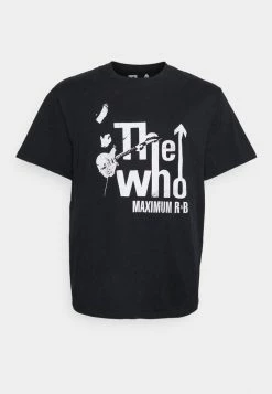 Only & Sons ONSWHO LIFE - Print T-shirt - Black