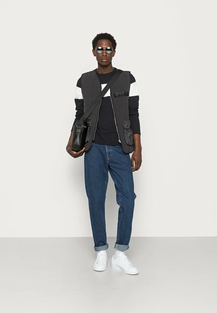 Only & Sons ONSDON CREW NECK STRIPE - Jumper - Dark Navy 4 Only & Sons ONSDON CREW NECK STRIPE - Jumper - Dark Navy - Image 2