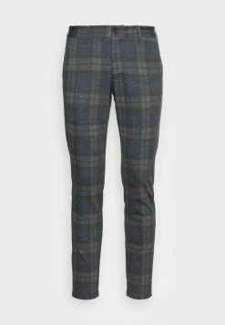 Only & Sons ONSMARK CHECK PANT - Trousers - Dark Navy -Only & Sons shop c8afcec8e4494e46a0a821da9057ebce