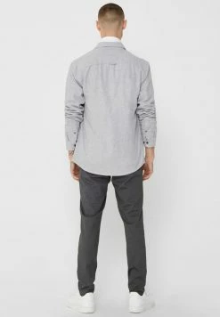 Only & Sons Shirt - Medium Grey Melange 10 Only & Sons Shirt - Medium Grey Melange -Only & Sons shop c9d0b0eb0a0c454995b137c4a6508908
