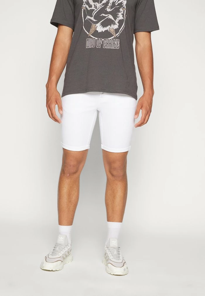Only & Sons ONSPLY - Denim Shorts - White 6 Only & Sons ONSPLY - Denim Shorts - White - Image 4