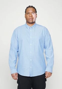 Only & Sons ONSALVARO LIFE OXFORD - Shirt - Blue -Only & Sons shop caf90d10f47b4a0ea3476d1042167659