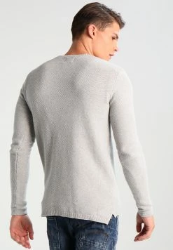 Only & Sons ONSDAN STRUCTURE CREW NECK - Jumper - Light Grey Melange 10 Only & Sons ONSDAN STRUCTURE CREW NECK - Jumper - Light Grey Melange -Only & Sons shop cb1738d7158d4b45995775c374267454