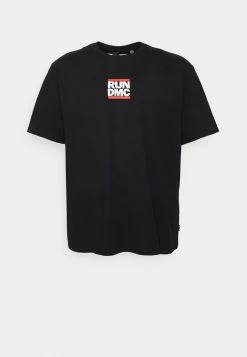 Only & Sons ONSFRED RUN DMC TEE - Print T-shirt - Black