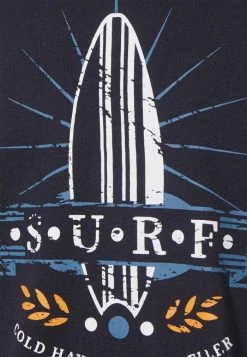 Only & Sons ONSTED - Print T-shirt - Dark Navy -Only & Sons shop cc257964f9fb4e53ab8a0fc6552d7696