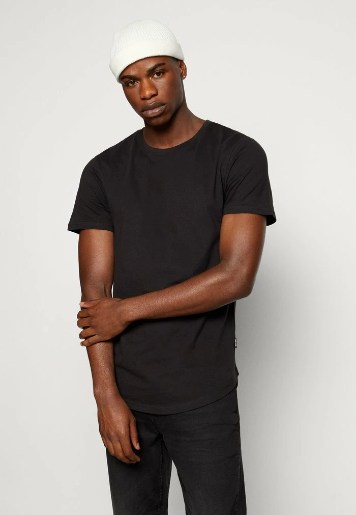 Only & Sons ONSMATT LONGY TEE 3 PACK - Basic T-shirt - White/grey/black 6 Only & Sons ONSMATT LONGY TEE 3 PACK - Basic T-shirt - White/grey/black - Image 4