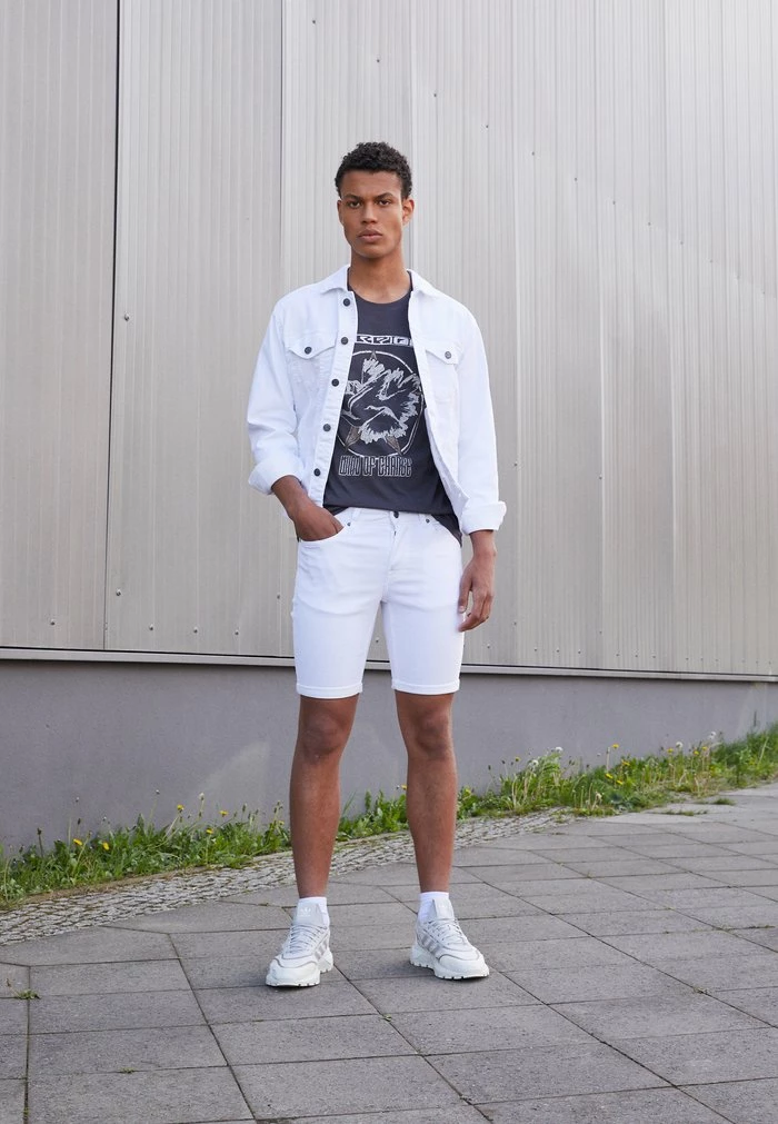Only & Sons ONSPLY - Denim Shorts - White 3 Only & Sons ONSPLY - Denim Shorts - White