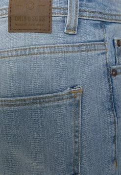 Only & Sons ONSDRAPER TAP DAMAGE - Slim Fit Jeans - Blue Denim 7 Only & Sons ONSDRAPER TAP DAMAGE - Slim Fit Jeans - Blue Denim -Only & Sons shop d04df6950b9d4811b9bb2b4f376cbcb1