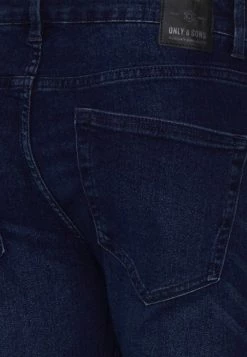 Only & Sons ONSLOOM - Slim Fit Jeans - Blue Denim -Only & Sons shop d0bb81985aa843f38d7bedd002132fd0
