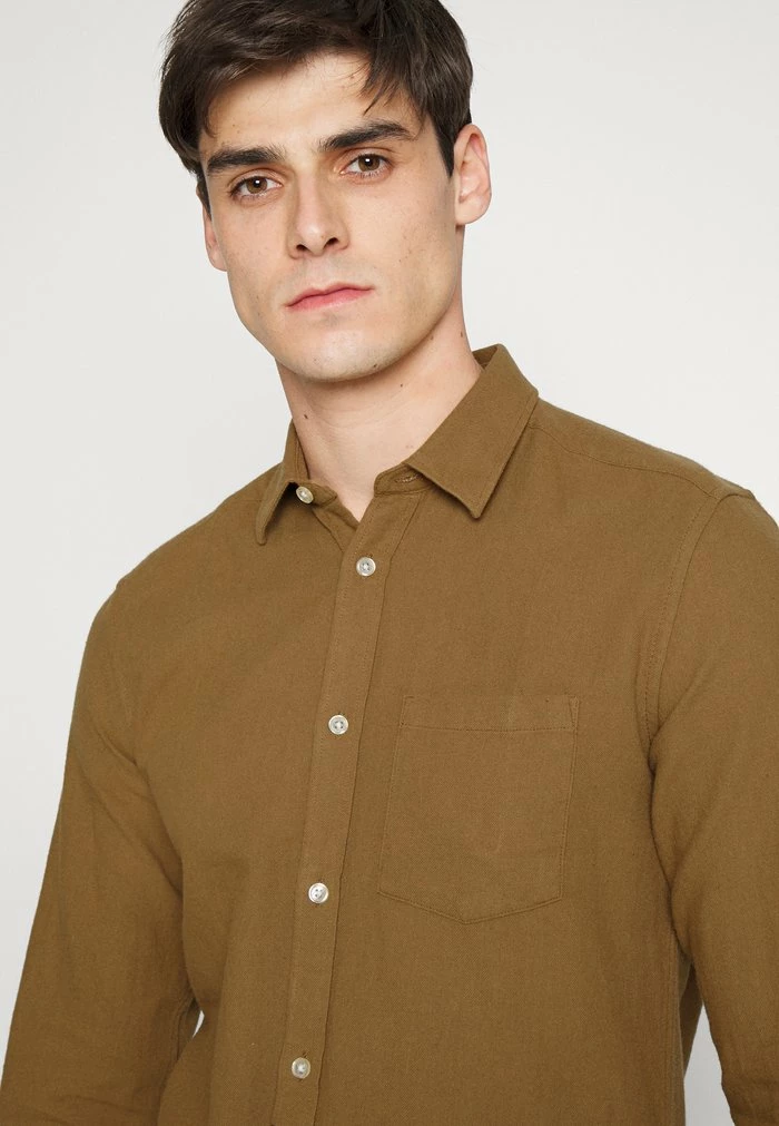 Only & Sons ONSLUCA LIFE SOLID - Shirt - Kangaroo 7 Only & Sons ONSLUCA LIFE SOLID - Shirt - Kangaroo - Image 5