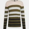 Only & Sons ONSDON STRIPED CREW NECK - Jumper - Light Grey Melange 1 Only & Sons ONSDON STRIPED CREW NECK - Jumper - Light Grey Melange -Only & Sons shop d447fefefa6c4c8cb5d20110b2339493