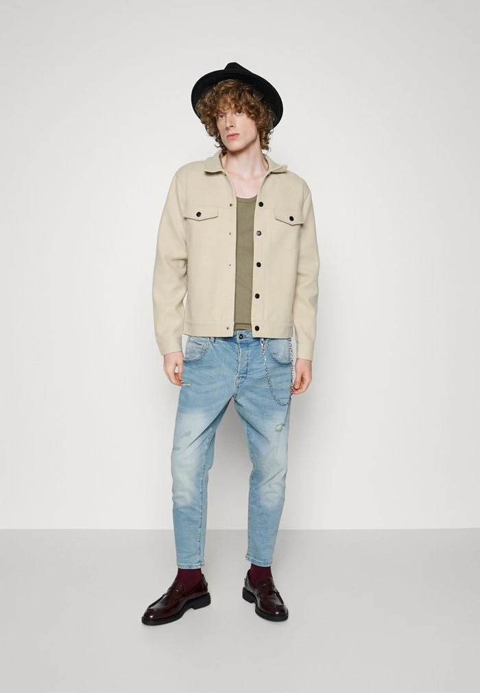 Only & Sons ONSWILLY REG TRUCKER - Summer Jacket - Silver Lining 4 Only & Sons ONSWILLY REG TRUCKER - Summer Jacket - Silver Lining - Image 2