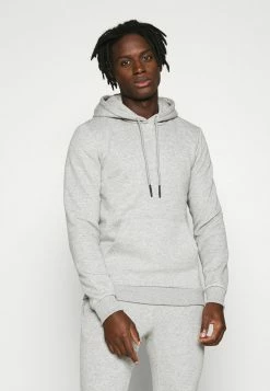 Only & Sons ONSCERES LIFE NOOS - Hoodie - Light Grey Melange