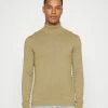 Only & Sons ONSALEX ROLL NECK - Jumper - Light Brown
