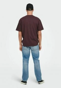 Only & Sons ONSFRED TEE - Basic T-shirt - Fudge -Only & Sons shop d640c9cc08584d4fa1e20aecb3ba4cd3