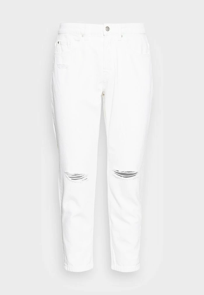 Only & Sons ONSAVI BEAM CROP WHITE DAMAG - Jeans Tapered Fit - White Denim 6 Only & Sons ONSAVI BEAM CROP WHITE DAMAG - Jeans Tapered Fit - White Denim - Image 4
