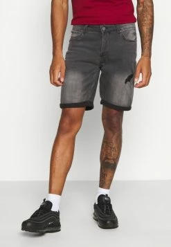 Only & Sons ONSPLY REG - Denim Shorts - Grey Denim