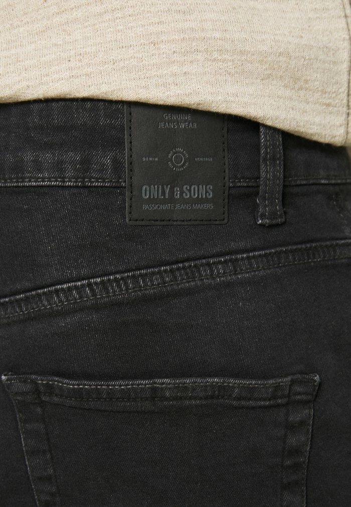 Only & Sons ONSWEFT LIFE - Straight Leg Jeans - Black Denim 8 Only & Sons ONSWEFT LIFE - Straight Leg Jeans - Black Denim - Image 6