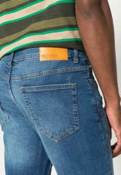Only & Sons ONSLOOM - Slim Fit Jeans - Blue Denim 11 Only & Sons ONSLOOM - Slim Fit Jeans - Blue Denim -Only & Sons shop d9e452630c2048618a761e0a9c06c69c