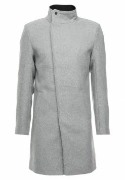 Only & Sons ONSOSCAR COAT - Classic Coat - Light Grey Melange -Only & Sons shop d9fffb5a89434a06b6e73f5e21a44fc5