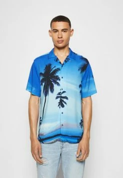 Only & Sons ONSBANE LIFE PALM SHIRT - Shirt - Blue Jewel 11 Only & Sons ONSBANE LIFE PALM SHIRT - Shirt - Blue Jewel -Only & Sons shop da772429633542b5982ebd516542a912