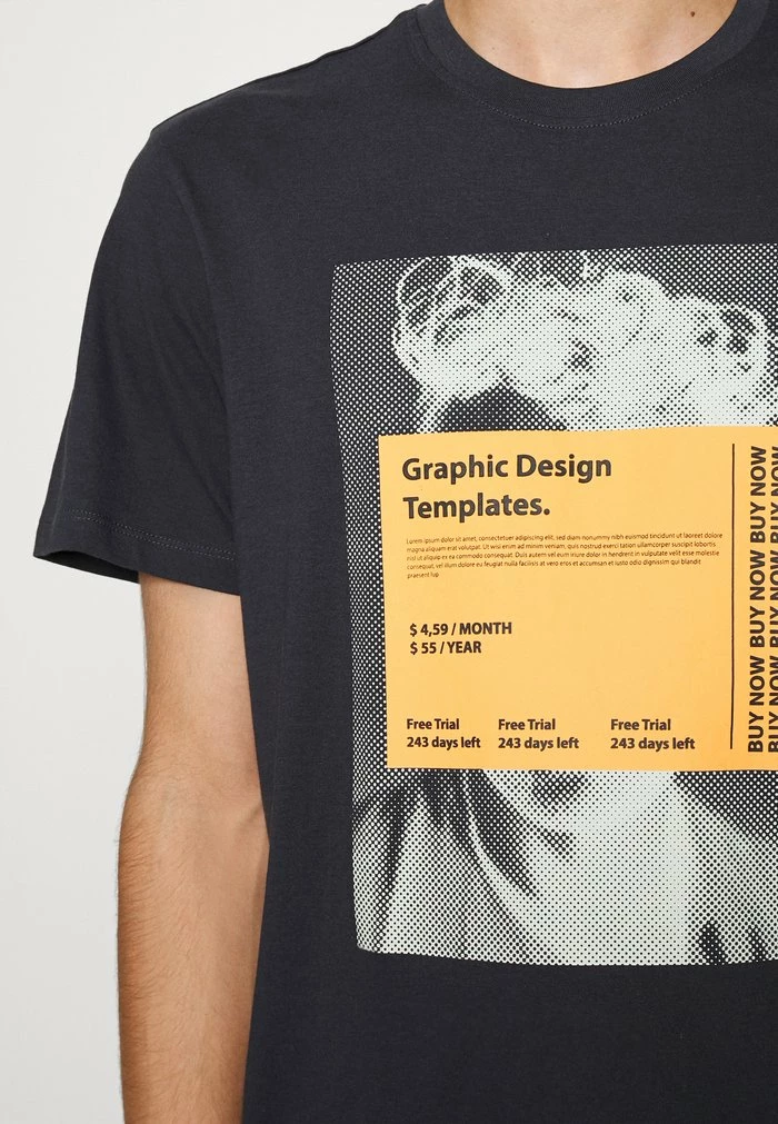 Only & Sons ONSCODY LIFE TEE - Print T-shirt - Dark Navy 7 Only & Sons ONSCODY LIFE TEE - Print T-shirt - Dark Navy - Image 5