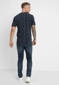 Only & Sons ONSGENE TEE - Print T-shirt - Blue Nights -Only & Sons shop de039ac6a1f94899937685e1014a7f95