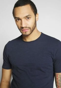 Only & Sons ONSALBERT LIFE NEW - Basic T-shirt - Dark Navy -Only & Sons shop de972a2496cd4388b69031ed4bb6f0ef