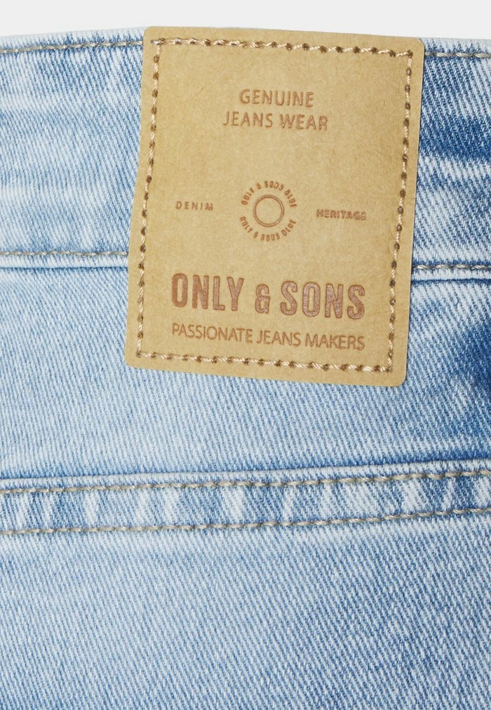 Only & Sons ONSPLY LIFE - Denim Shorts - Blue Denim 5 Only & Sons ONSPLY LIFE - Denim Shorts - Blue Denim - Image 3