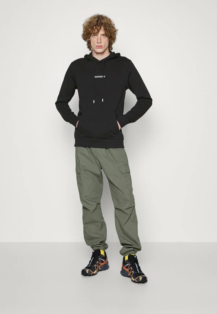 Only & Sons ONSELON LIFE LOGO - Hoodie - Black 4 Only & Sons ONSELON LIFE LOGO - Hoodie - Black - Image 2