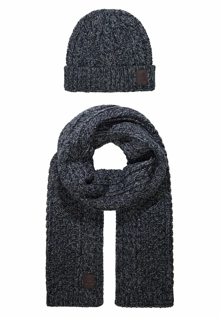 Only & Sons ONSERIK BOX SCARF BEANIE - Scarf - Black 6 Only & Sons ONSERIK BOX SCARF BEANIE - Scarf - Black - Image 4