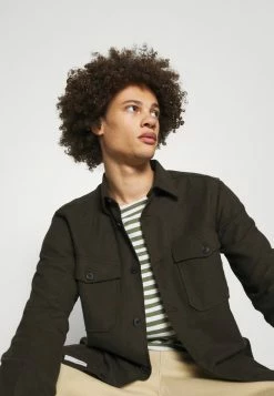 Only & Sons MILO LIFE SOLID OVERSHIRT NOOS - Summer Jacket - Peat -Only & Sons shop e08953562fde48a98b2b466277e96bc6