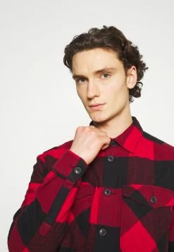 Only & Sons ONSMILO OVERSHIRT - Shirt - Fiery Red -Only & Sons shop e0c41ba8b8a64e1a80ac80ea727b2fb1