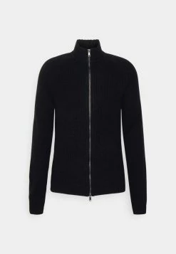 Only & Sons ONSHARREL ZIP - Cardigan - Black -Only & Sons shop e138651f2f434399b449a01b4963ab54