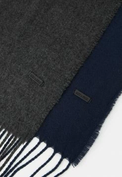 Only & Sons ONSCARLO SCARF 2 PACK UNISEX - Scarf - Dark Grey Melange/dark Navy -Only & Sons shop e2b6ae4e660243b196e68c4f1176e8f6