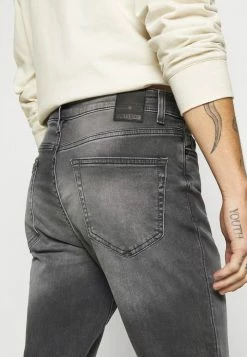 Only & Sons ONSLOOM SLIM ZIP SWEAT GREY - Slim Fit Jeans - Grey Denim -Only & Sons shop e3322b4c55c04daeadefc53e4bb4fd95