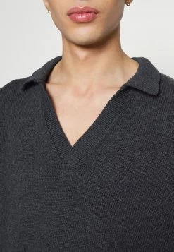 Only & Sons ONSPOWEE LIFE STRAIGHT - Jumper - Dark Grey Melange -Only & Sons shop e376f84a8bbc478a878fcaa8237b0787