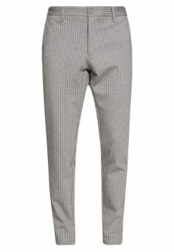 Only & Sons ONSMARK PANT STRIPE - Trousers - Light Grey Melange -Only & Sons shop e41effec39d24b80b56506fd5f1e21e0