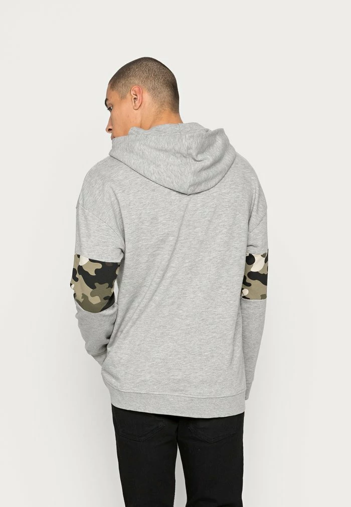 Only & Sons ONSNASA HOODIE - Sweatshirt - Light Grey Melange 5 Only & Sons ONSNASA HOODIE - Sweatshirt - Light Grey Melange - Image 3