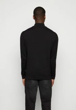 Only & Sons ONSALEX HALF ZIP - Jumper - Black -Only & Sons shop e57a22d5303e4626badac62edf0ee403