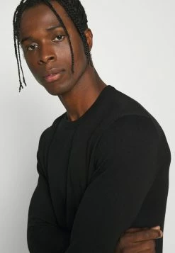 Only & Sons ONSALEX SOLID CREW NECK - Jumper - Black -Only & Sons shop e6e54f35fec446abbcce099a245c13c2