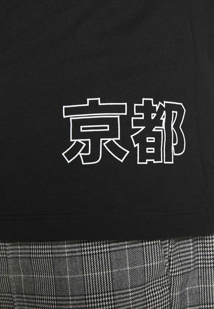 Only & Sons ONSAKI LIFE TEE - Print T-shirt - Black 6 Only & Sons ONSAKI LIFE TEE - Print T-shirt - Black - Image 4