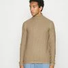 Only & Sons ONSLOCCER - Jumper - Chinchilla