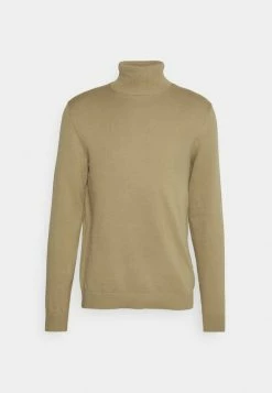 Only & Sons ONSALEX ROLL NECK - Jumper - Light Brown -Only & Sons shop e7ed5f4f44ed47d0b0a76d5b7f18bd1f