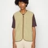 Only & Sons ONSHOUSTON - Waistcoat - Light Brown -Only & Sons shop e9d7008d394944b58397a721deedb894