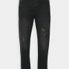 Only & Sons ONSAVI BEAM TAP - Jeans Tapered Fit - Black Denim -Only & Sons shop ea40d12c7d1a4346b9d8722ce6664e69