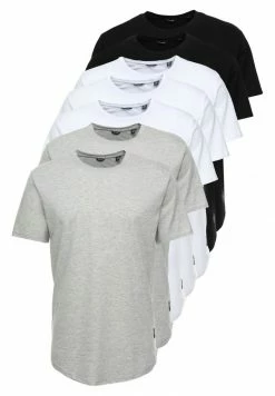 Only & Sons ONSMATT LIFE LONGY TEE 7 PACK - Basic T-shirt - White/black/light Grey Melange 14 Only & Sons ONSMATT LIFE LONGY TEE 7 PACK - Basic T-shirt - White/black/light Grey Melange -Only & Sons shop ea7a4d8c59e7480f840534a9fb9b4c18