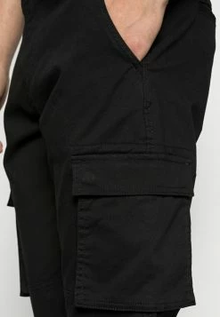 Only & Sons ONSCAM STAGE CUFF - Cargo Trousers - Black -Only & Sons shop eaf5393b98164a688670411e7a8b5951