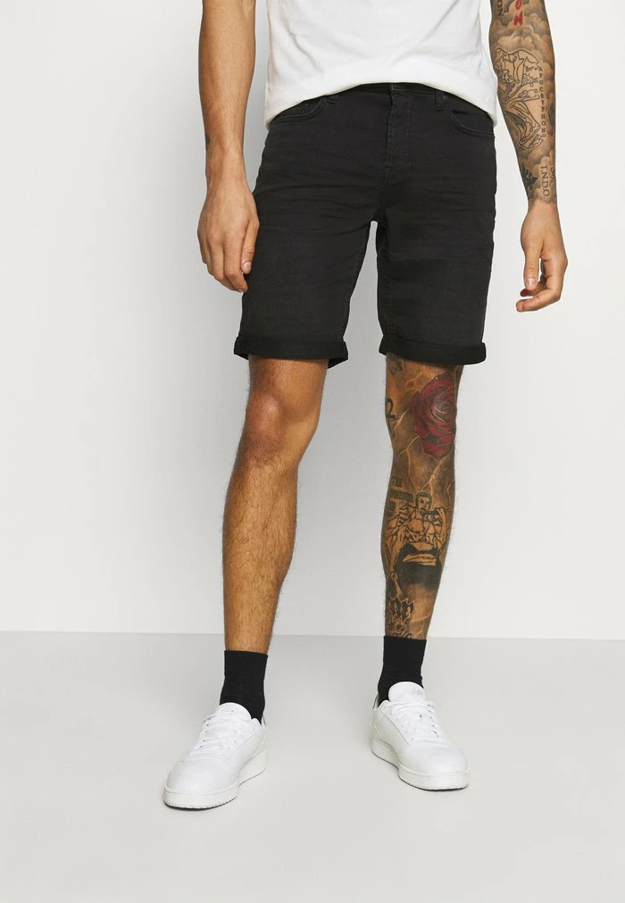 Only & Sons ONSPLY LIFE - Denim Shorts - Black Denim 3 Only & Sons ONSPLY LIFE - Denim Shorts - Black Denim